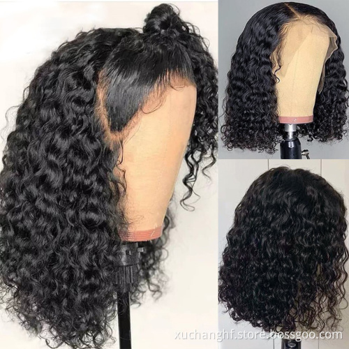 Wholesale Unprocessed Raw Virgin Cuticle Aligned Hair Weaves and Wigs Straight Brazilian Human Hair Wig for black women